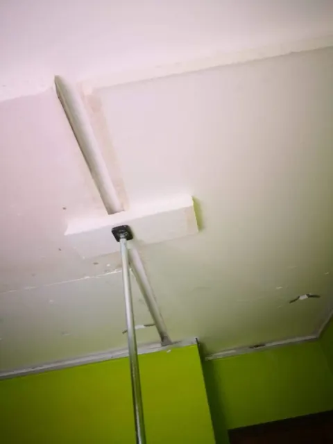 Pintura de techo en habitación